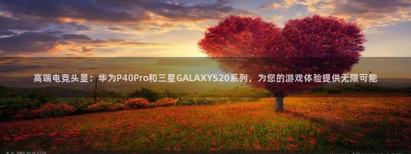 门徒娱乐体育平台总代理：高端电竞头显：华为P40Pro和三星GALAXYS20系